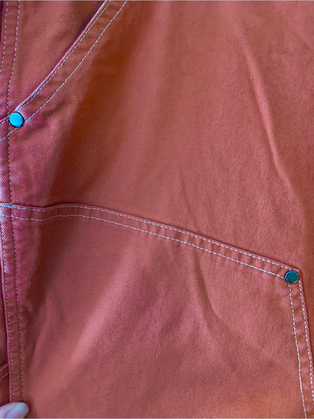 Dovetail Workwear Women's Anna Task Pants in Paprika - Picture 3 of 4